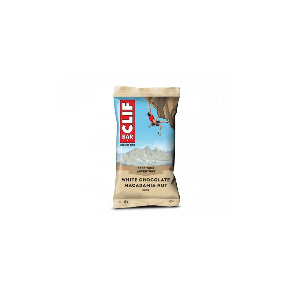 CLIF BARRE CHOCOLAT BLANC & NOIX MACADAMIA 68G