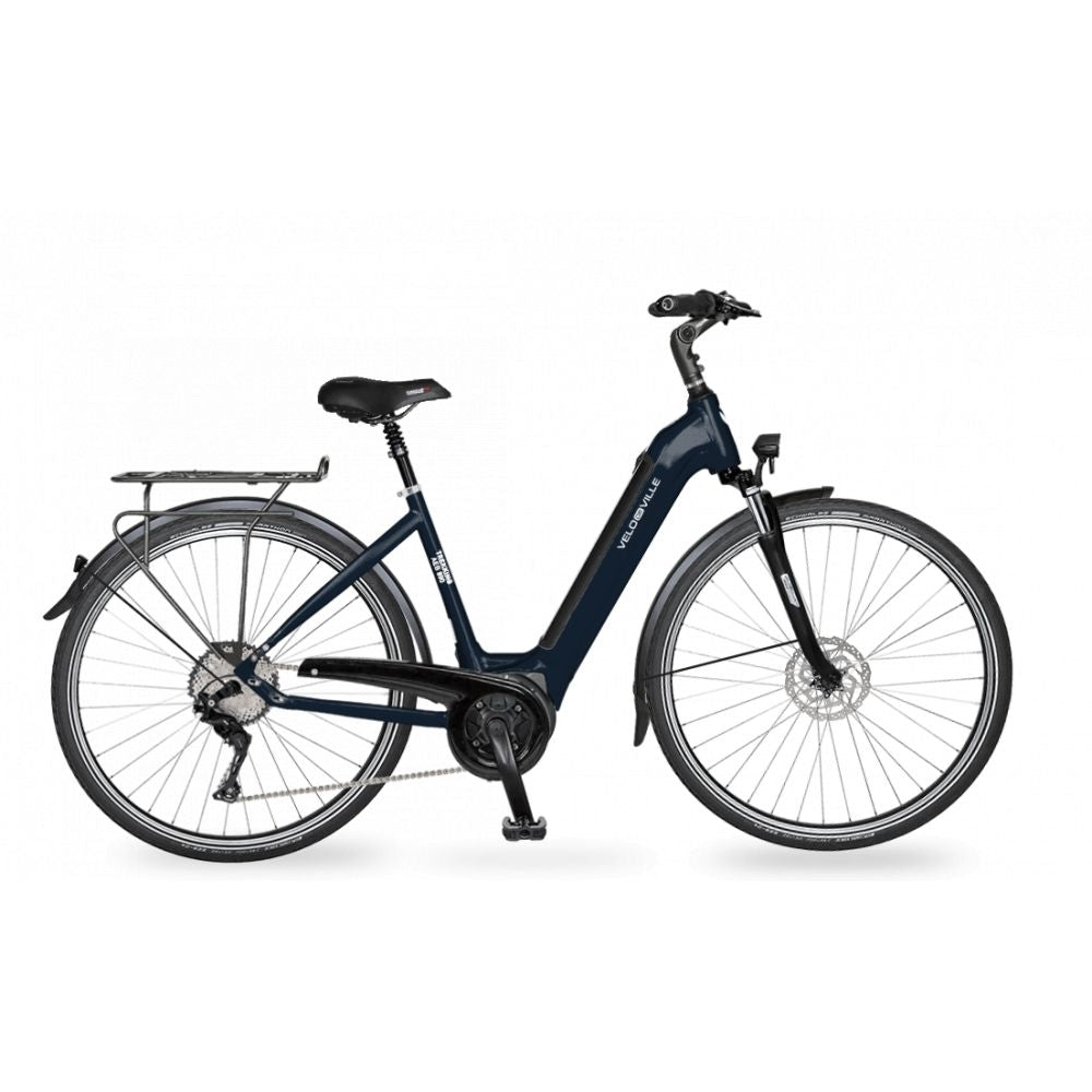 VELO DE VILLE - AEB490 - 400W - Cadre Deep - Bleu nuit