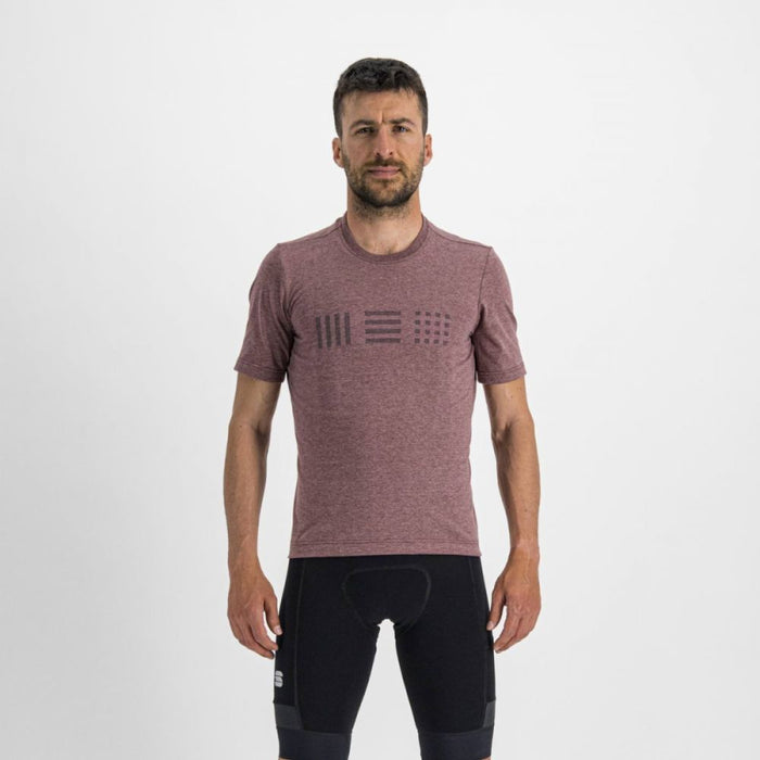 M - Giara tee bordeau - SPORTFUL