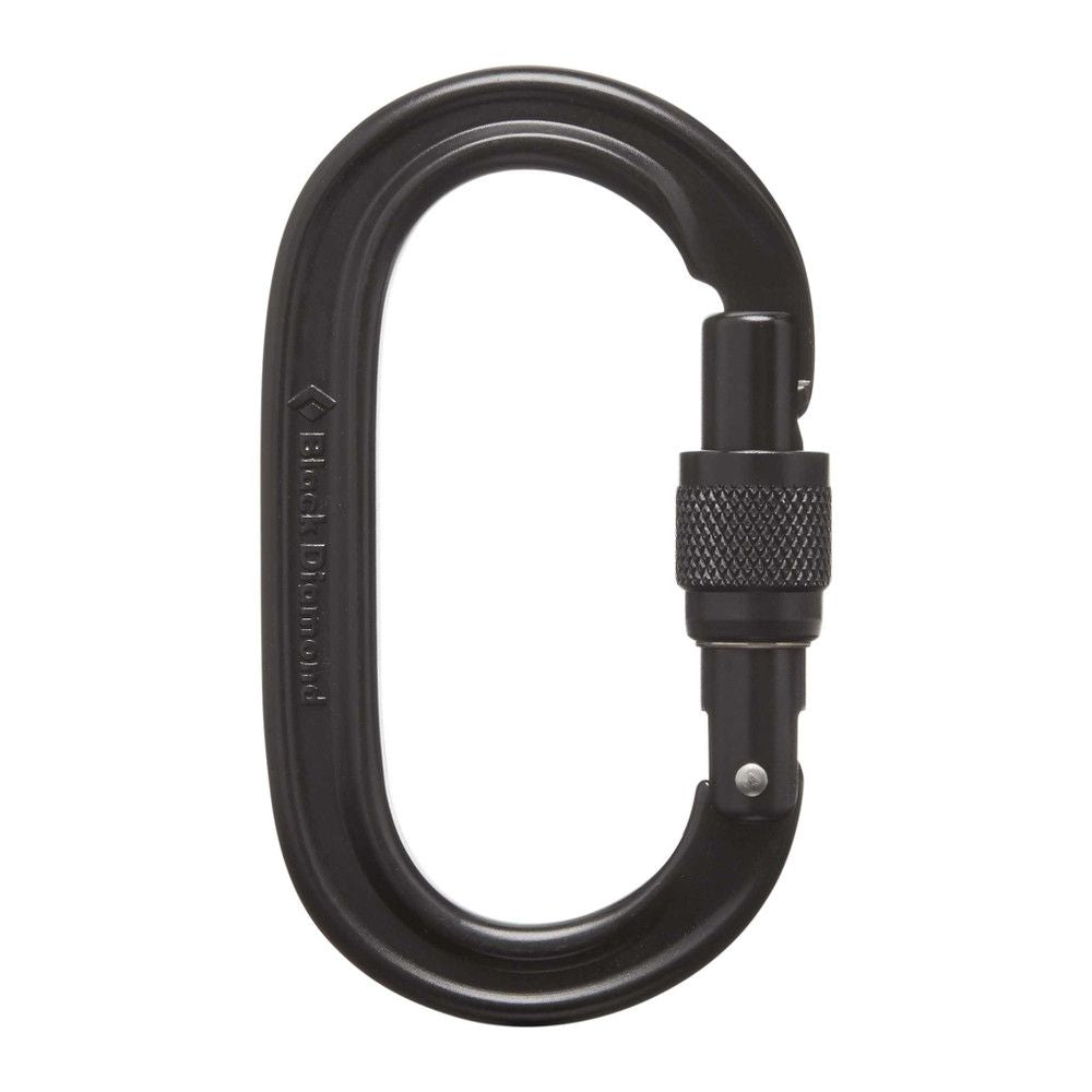 OVAL KEYLOCK SCREWGATE CARABINER