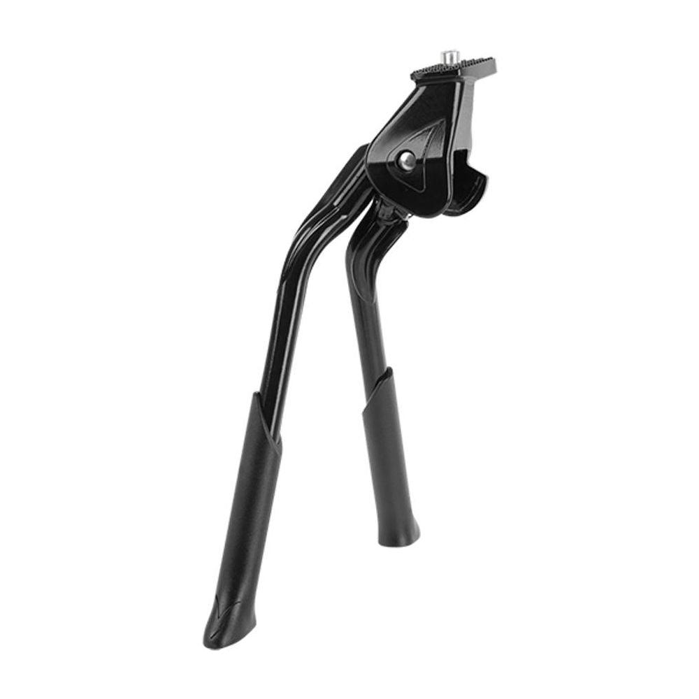 BEQUILLE VELO A 2 PIEDS REGLABLE 24/29 REPLIABLE NOIR