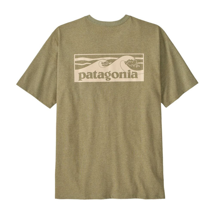 M's Boardshort Logo Pocket Responsibili-Tee - Gumtree Green