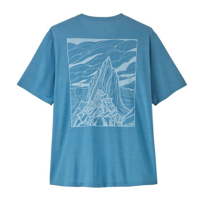 M's Cap Cool Daily Shirt - Cloud Crag / Shore Blue Light Shore Blue X-Dye