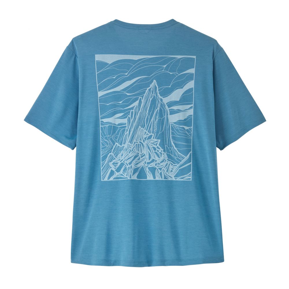 M's Cap Cool Daily Shirt - Cloud Crag / Shore Blue Light Shore Blue X-Dye