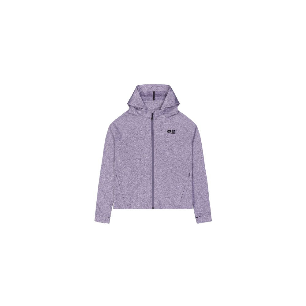 SHARI W ZIP TECH HOODIE - Purple Haze