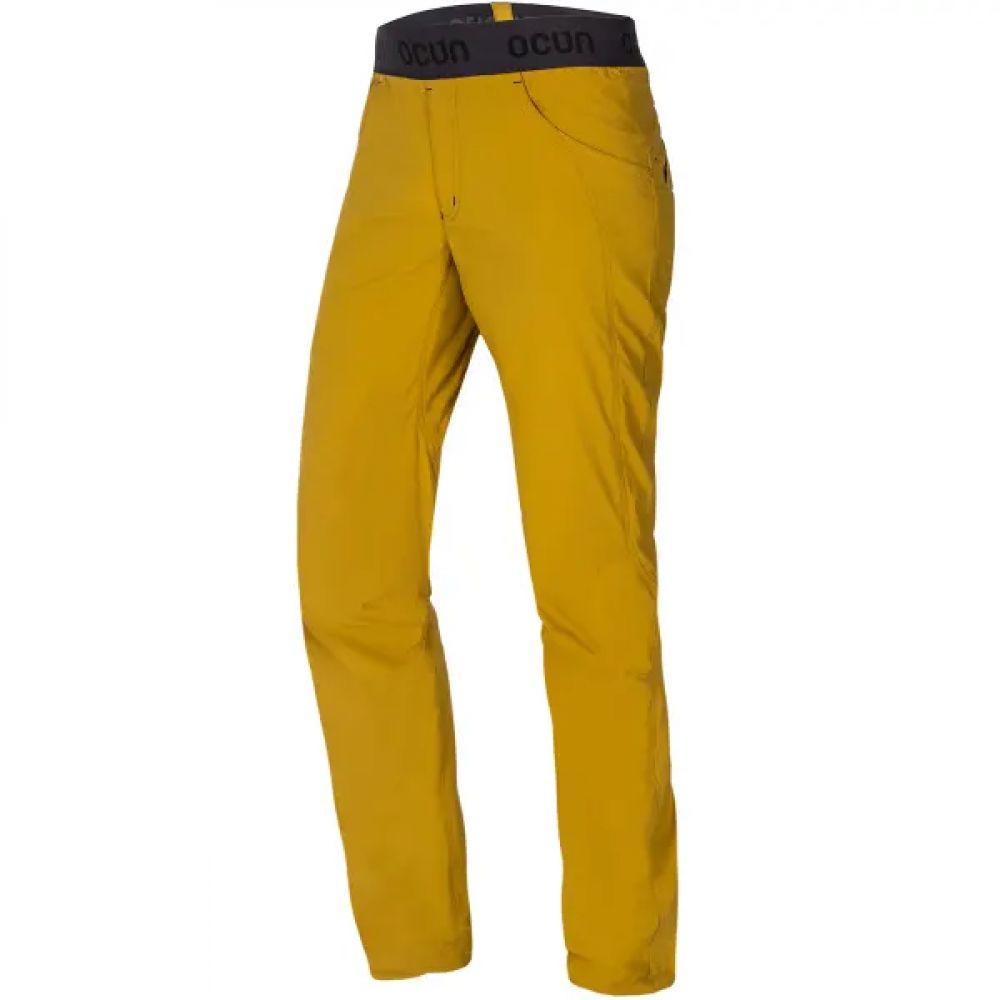 MANIA PANTS - Yellow Dried Tobacco