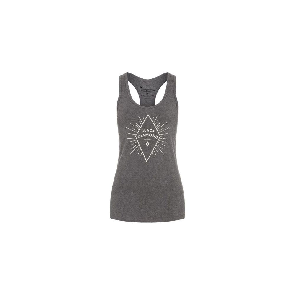 W - Débardeur - BD RAYS TANK - Charcoal Heather - Black Diamond