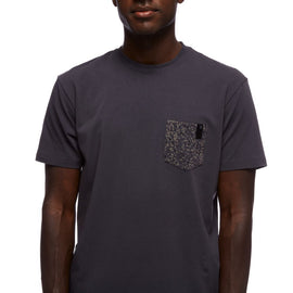 Pocket Square Tee - Carbon Rock Texture