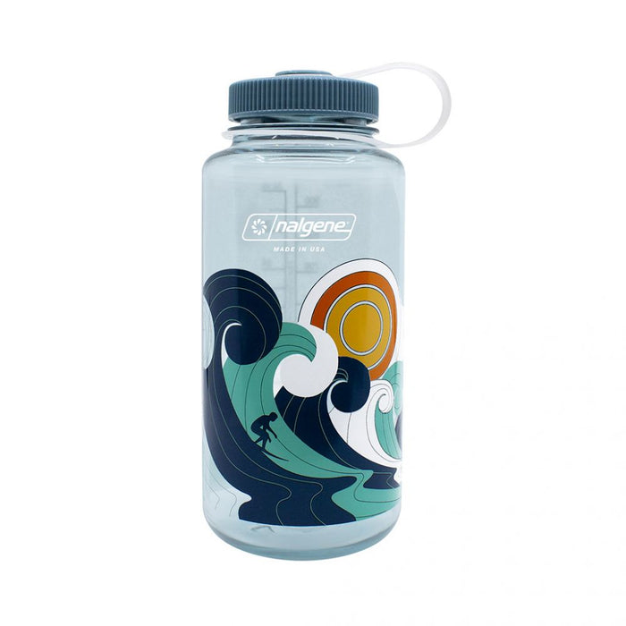 Bouteille - Grande Ouverture 1 L - Retro Seafoam - Nalgene