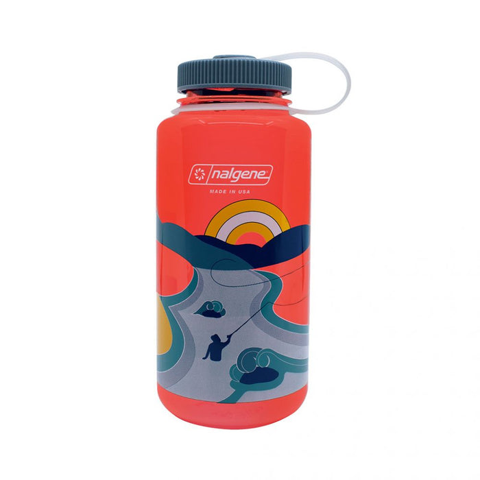Bouteille - Grande Ouverture 1 L - Retro Pomegrenate - Nalgene