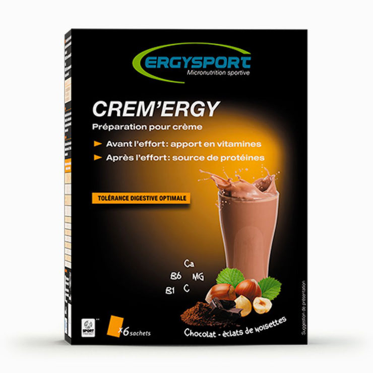 Boisson CREMERGY - boite de 6 sachets - ERGYSPORT