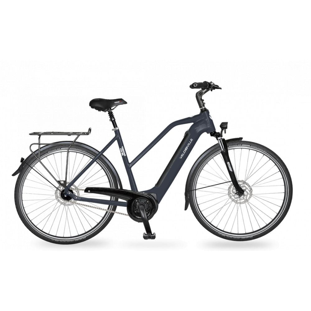 VELO DE VILLE - AEB890 - Cadre Trapèze - 500W - Basalte volcanique - 2022 - reconditionné