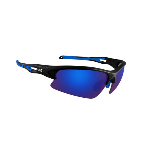 Lunettes-Huez-3755-AZR-(Noir Mate et bleu/Ecran Bleu)