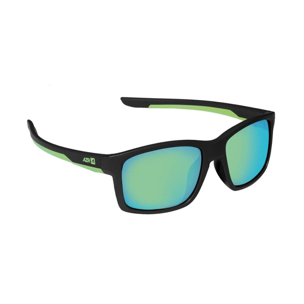 Lunettes-Sun Junior-3761-AZR-(Noir Mate Verte / Ecran Verte)