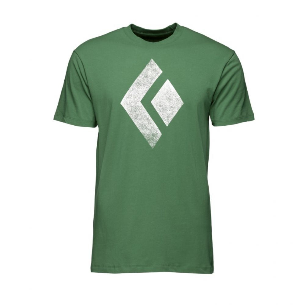 M - Tee-Shirt - SS CHALKED UP TEE - Arbor Green - Black Diamond