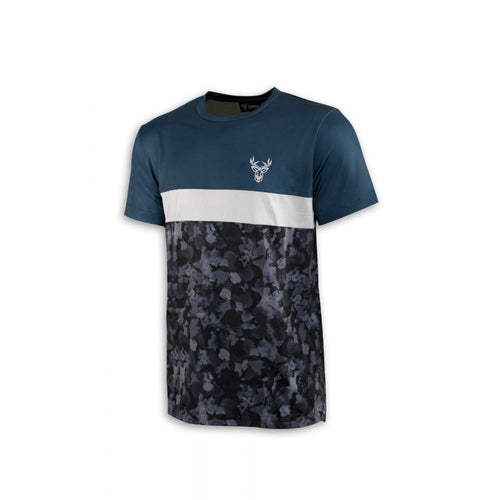 M - Maillot Wild MC (manches courtes) Blue
