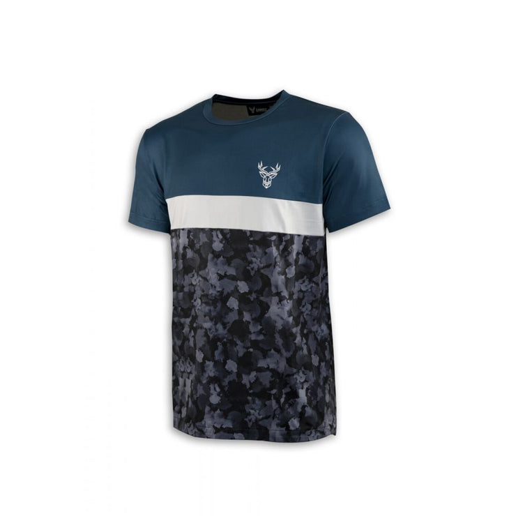 M - Maillot Wild MC (manches courtes) Blue