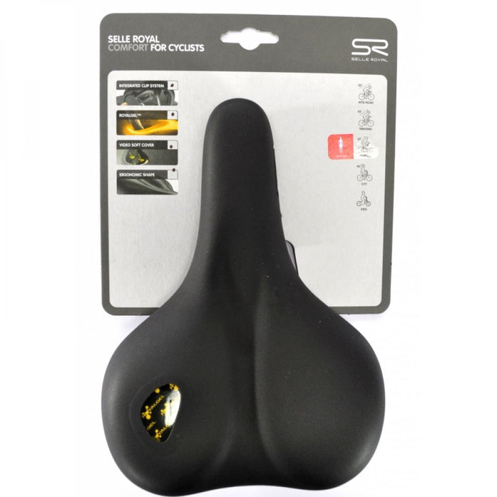 Selle "RIO PLUS CITY GEL" Lg258xLarg187mm