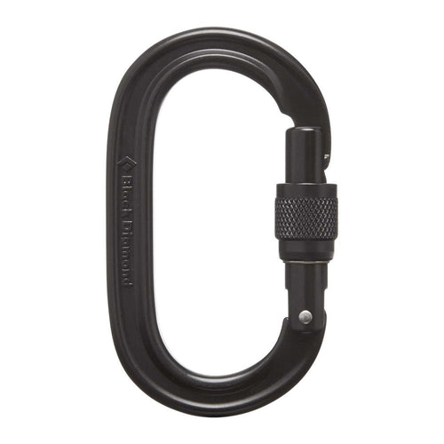 OVAL KEYLOCK SCREWGATE CARABINER