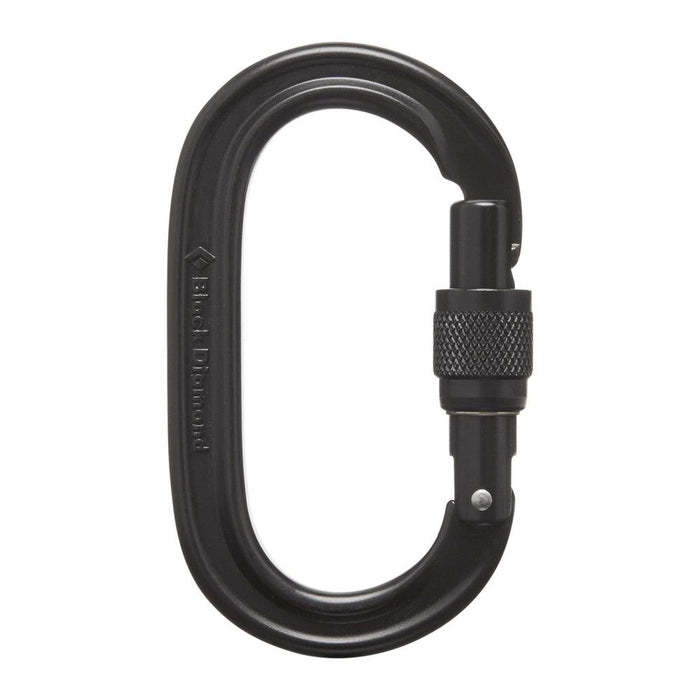 OVAL KEYLOCK SCREWGATE CARABINER
