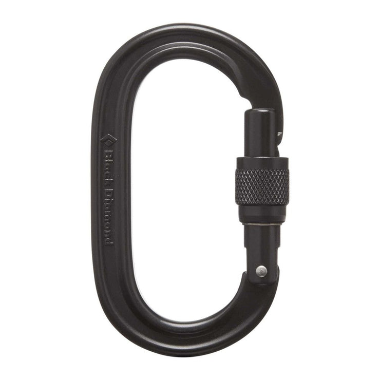 OVAL KEYLOCK SCREWGATE CARABINER