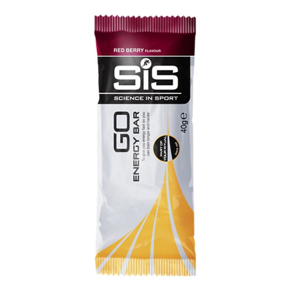 SIS Barre Go Energy Fruits Rouge 40g