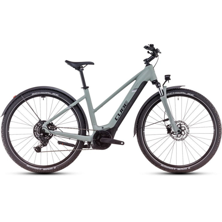 CUBE 2025 Nuride Hybrid Performance 625 Allroad swampgrey´n´black-Trapeze