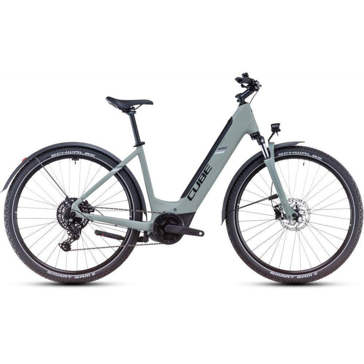 Cube 2025 Nuride Hybrid Performance 500 Allroad Swampgrey'nblack easy entry