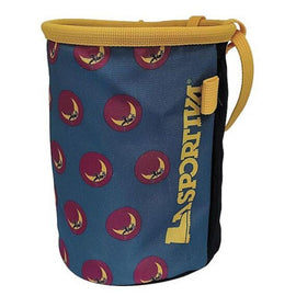 Climbing on the moon chalk bag