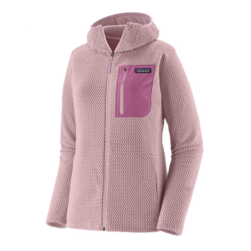 W'S R1 Air Full-Zip Hoody - Quiet Violet