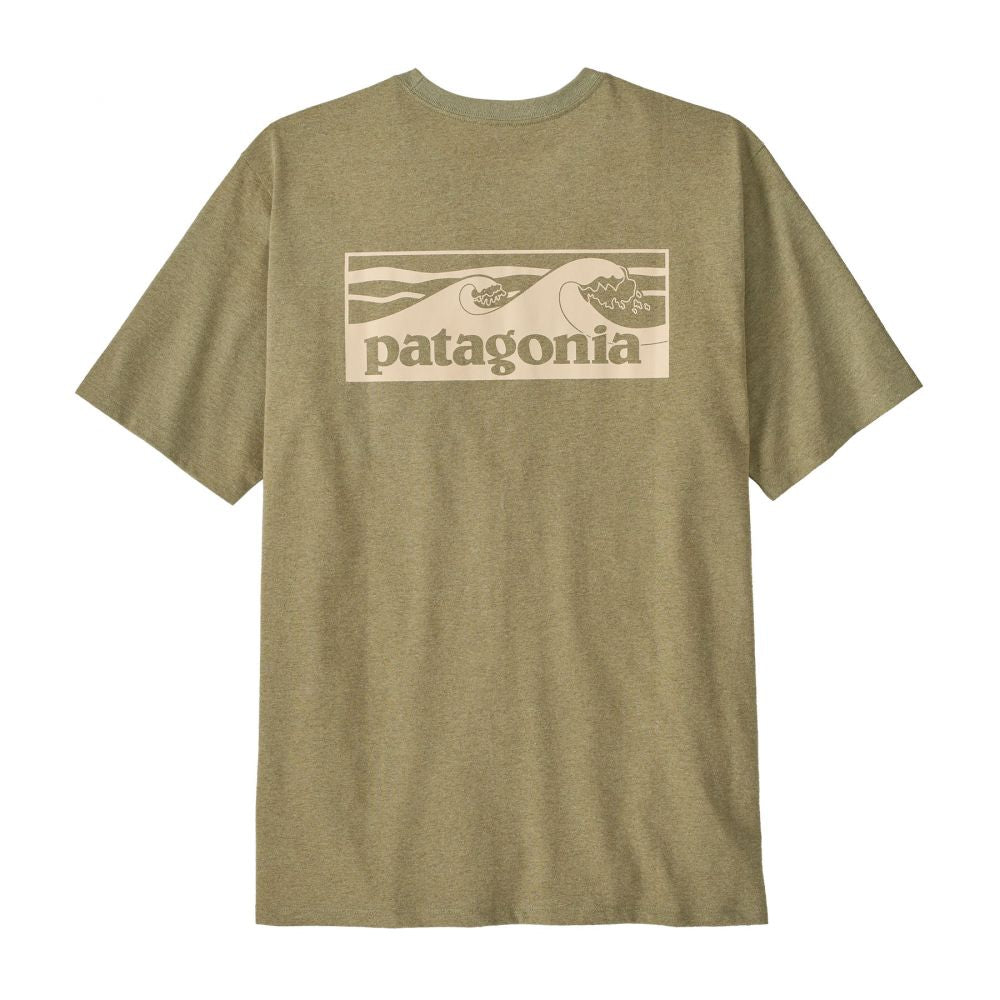 M's Boardshort Logo Pocket Responsibili-Tee - Gumtree Green