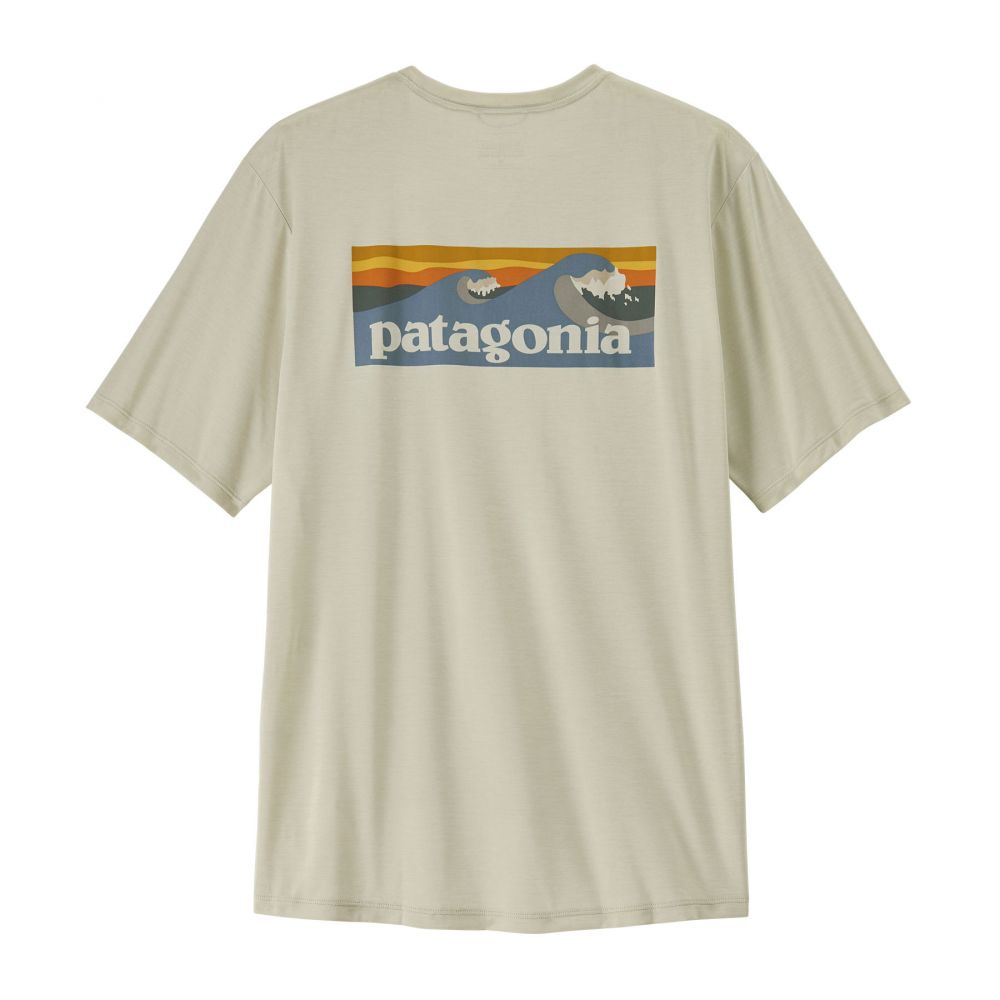 M's Cap Cool Daily Shirt - Boardshort Logo / Dyno White