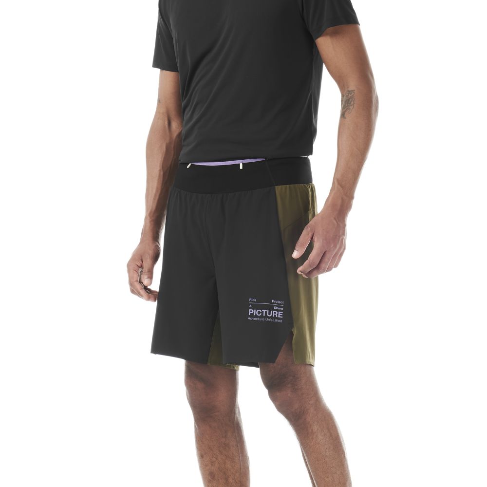 WOODAH STRETCH SHORTS - Tobacco