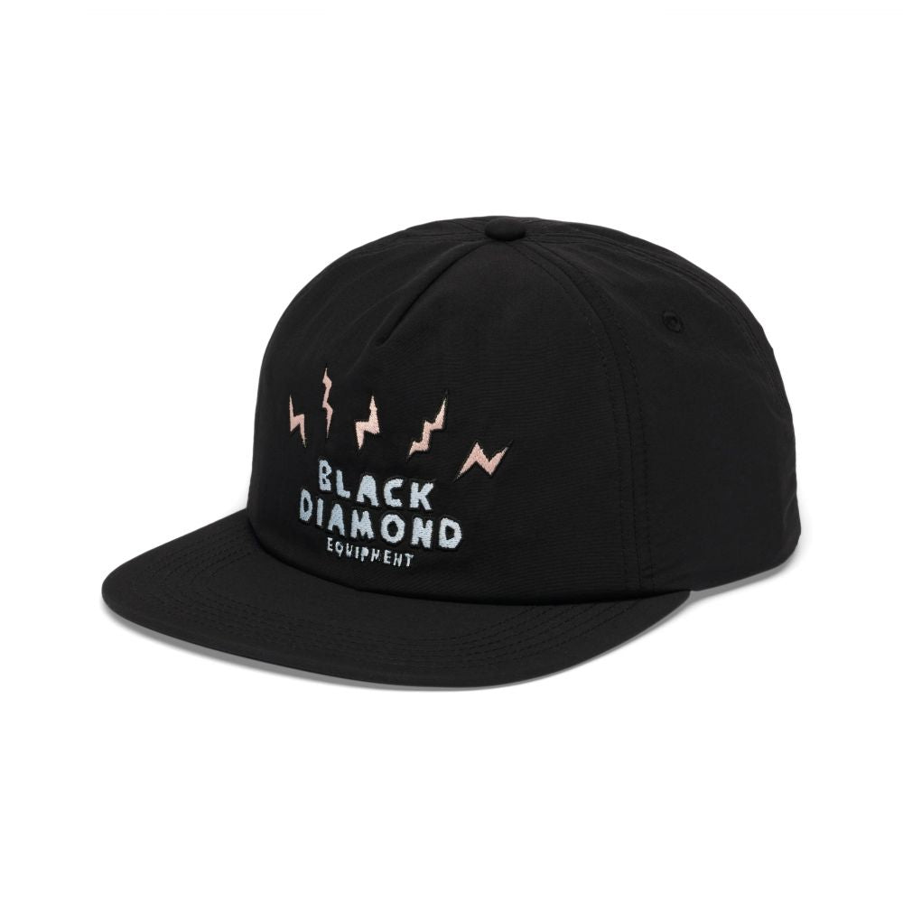 SYNTHETIC SURF HAT - Black-Lightning Bolts