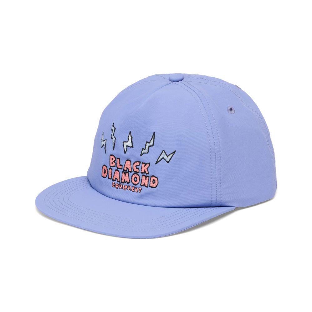 SYNTHETIC SURF HAT - Soft Lilac-Lightning Bolts