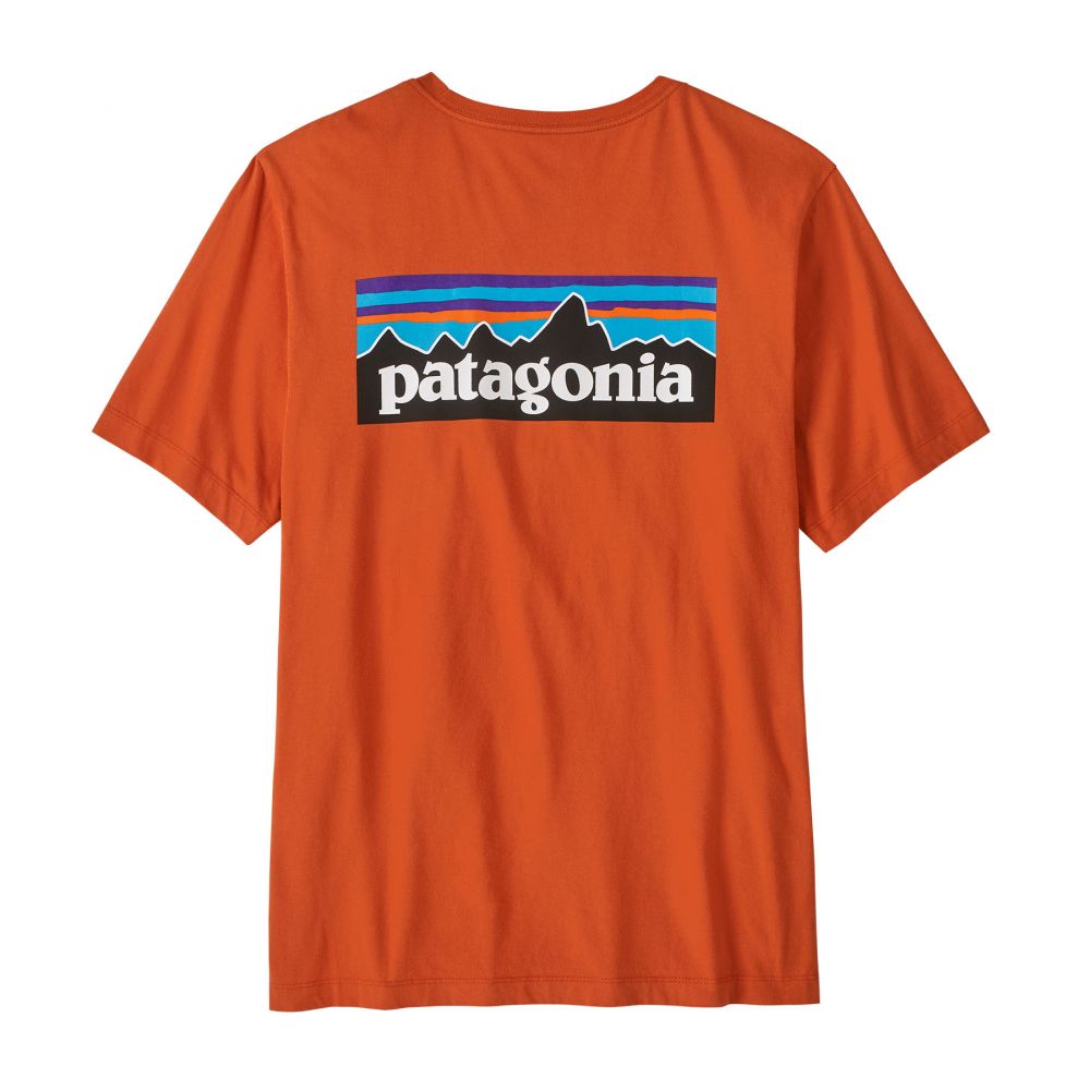 M's P-6 Logo T-shirt - Coal Orange