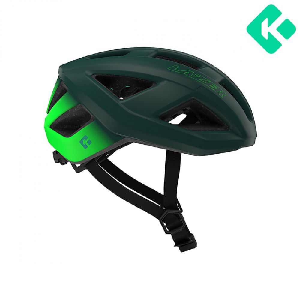 Casque Lazer Tonic Kc Deep Green Fluo M