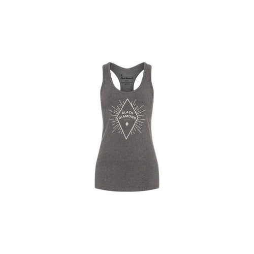 W - Débardeur - BD RAYS TANK - Charcoal Heather - Black Diamond