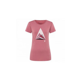 w - tee - mountain transparency - ROSEWOOD